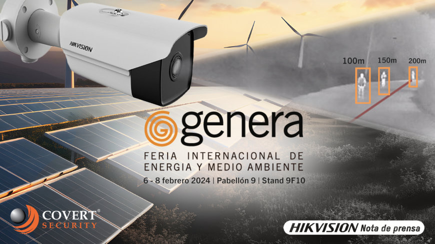 Hikvision mostrará sus cámaras y radares térmicos de última generación en Genera